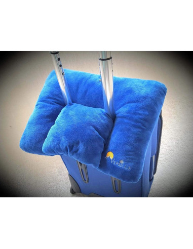 Almohada de Viaje Versillo Azul Real Ajustable 30.5x38.1 cm