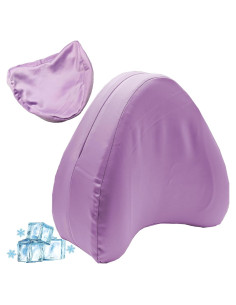 Funda de Almohada de Satén LeoTube para Almohada Contour - Púrpura Sonrosado