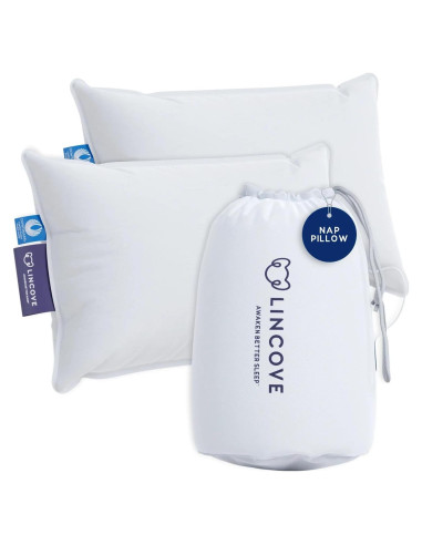 Almohada de Viaje Lincove Microgel 2 Paquete 40x30cm Suave