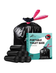 Bolsas de Inodoro Portátiles Ann Katy 60 Piezas 30L