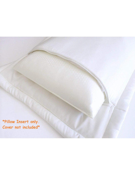 Almohadas de Espuma de Memoria Dogbed4less 4 Piezas Reina Blancas