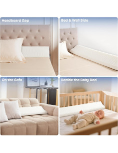 Cojín en cuña para cabecero Queen Simpledad 99 cm ergonómico 2