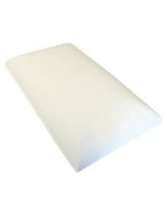 Almohada Espuma de Memoria Dogbed4less Queen Blanca 68.58x39.37cm