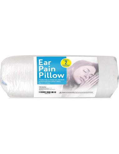 Almohada Viscoelástica para Oreja Impresa 35.5x48.3cm 2 Fundas