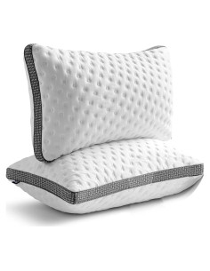 Juego de 2 Almohadas King Anwick con Gel Enfriador y Funda Lavable