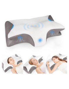 Almohada Ergonómica LiKiLiKi para Alivio del Dolor de Cuello
