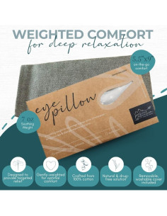 Almohadilla para los ojos con peso Parker Mountain - Terapéutica 2