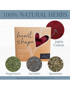 Almohada Terapéutica Parker Mountain Corazón de Esperanza 15cm 2