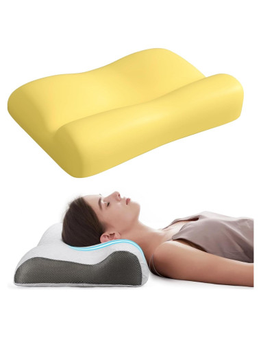 Almohada Cervical RESTCLOUD de Espuma con Memoria Estándar