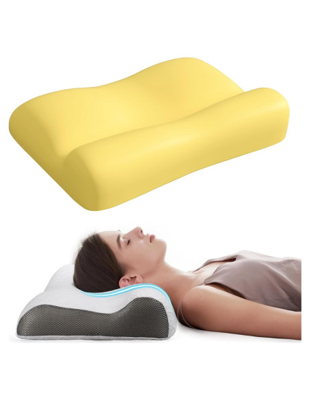 Almohada Cervical RESTCLOUD de Espuma con Memoria Estándar