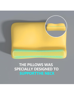 Almohada Cervical RESTCLOUD de Espuma con Memoria Estándar 2