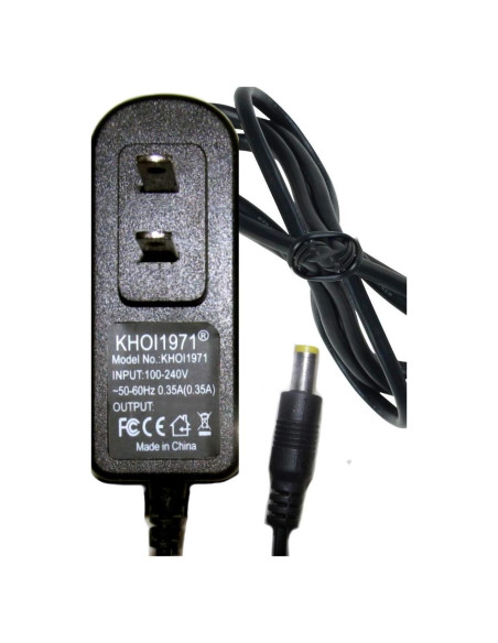 Cargador de pared KHOI1971 para Huffy El Rey León 6V