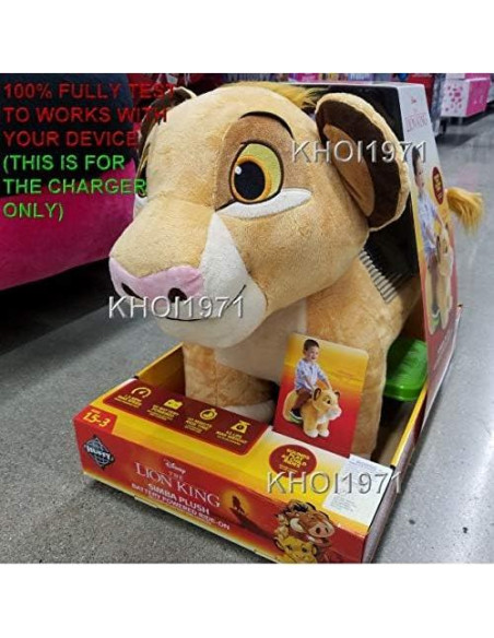 Cargador de pared KHOI1971 para Huffy El Rey León 6V