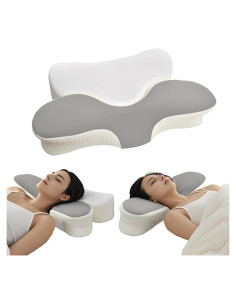 Almohada Ergonómica XWZO para Cuello - Espuma de Memoria 62x40cm
