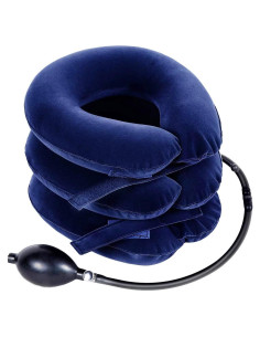 Dispositivo de tracción cervical inflable S - Alivio de dolor de cuello