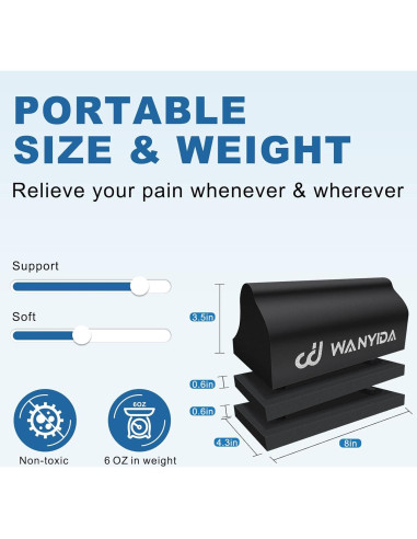 Dispositivo Ortopédico Cervical WANYIDA para Alivio de Dolor de Cuello