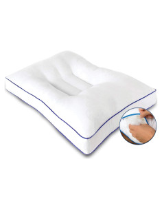 Almohada Cervical Ajustable Nature's Guest, Hipoalergénica, 66x41cm