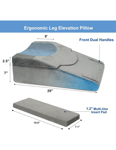 Cojín Elevador de Rodilla ChunxiFurnis CX-KE Ajustable 15-24 cm