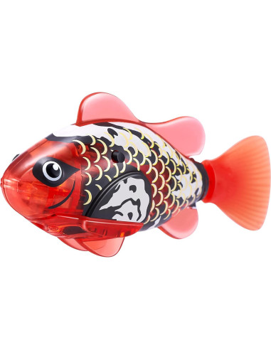 Robo Fish ZURU Pez Robótico Nadador Azul y Rojo 2 Piezas