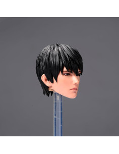 Escultura de Cabeza Masculina 1/6 Kylin Zhang PVC 30.48 cm 2