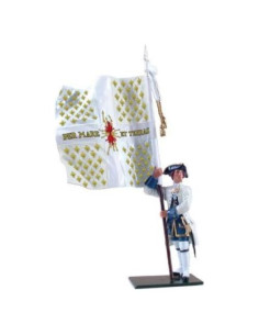 Figura de Soldado de Juguete W. Britain 1:32 Coronel 1754-1760