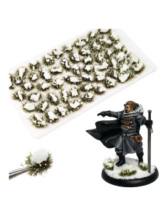 Hierba Estática Nevada Warmtree para Paisaje Miniatura 1 Caja