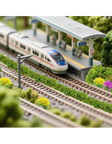 Kit de 126 Piezas de Césped Estático Spriplant para Dioramas