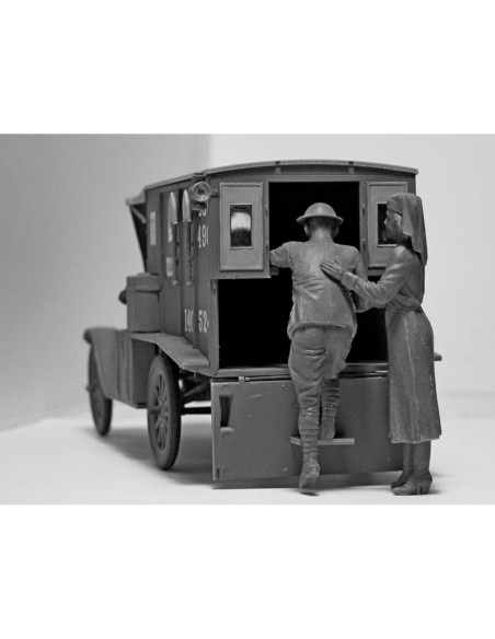 Figuras Militares de Plástico ICM 35694 - Médicos y Soldados WWI Figuras Militares de Plástico ICM 35694 - Médicos y Soldados WWI