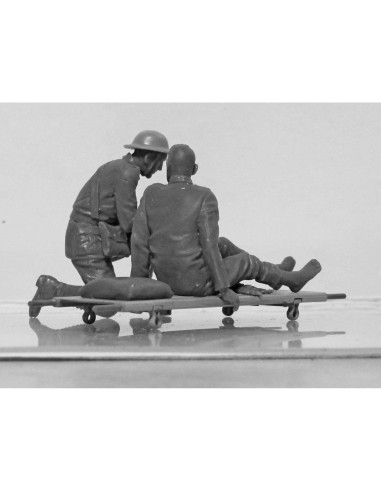 Figuras Militares de Plástico ICM 35694 - Médicos y Soldados WWI
