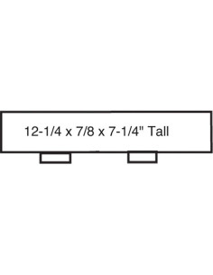 Kit Edificio Almacenamiento Walthers 32.7x17.8cm a Prueba de Fuego 2