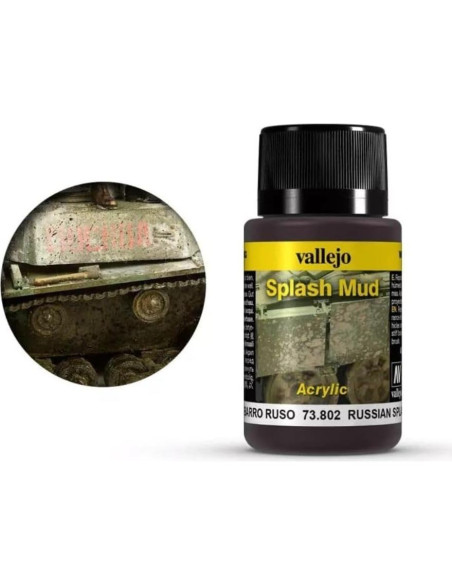 Pintura Efectos de Envejecimiento Vallejo Barro Ruso 40 ml Pintura Efectos de Envejecimiento Vallejo Barro Ruso 40 ml