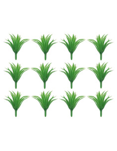 Modelo de Césped Plástico Verde Mini JianLing 50 Piezas 3.5cm
