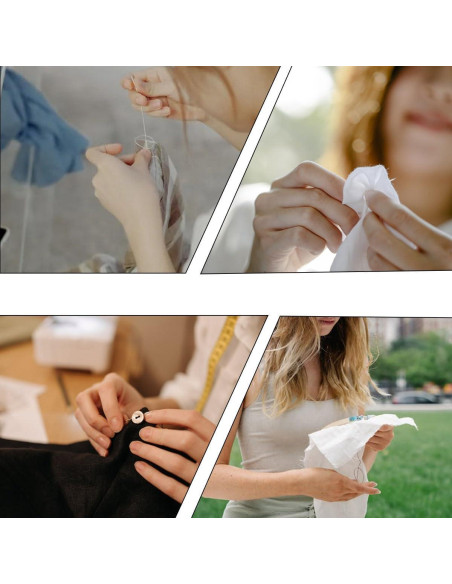 Kit de Costura Mini ZTEOFO 2 Piezas Portátil Corazón