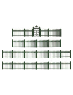 Cercas Modelo Escala O EVEMODEL Tipo A Verde 42.9x7.1cm