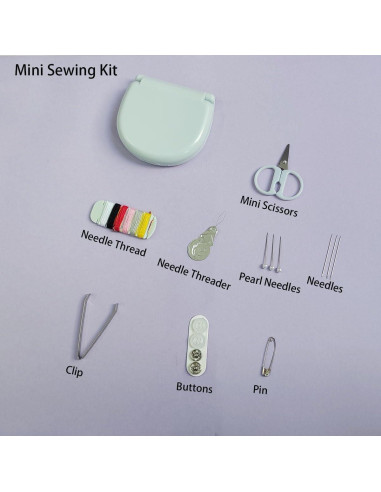 Kit de Costura Mini ZTEOFO 2 Piezas Portátil Corazón