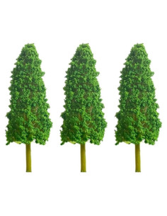 Árboles Miniatura NEOLIAN 85mm Verde 20 Pcs para Dioramas