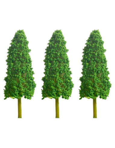 Árboles Miniatura NEOLIAN 85mm Verde 20 Pcs para Dioramas