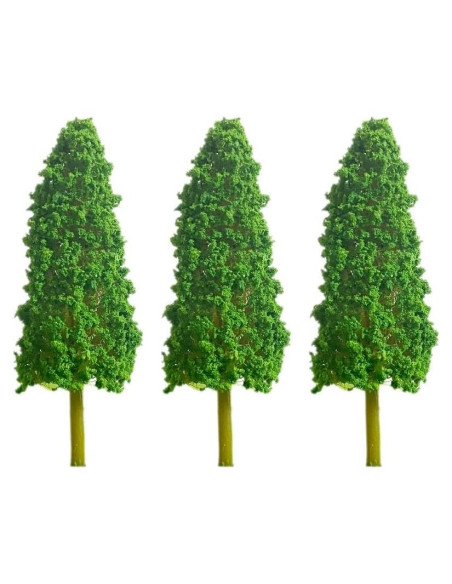 Árboles Miniatura NEOLIAN 85mm Verde 20 Pcs para Dioramas