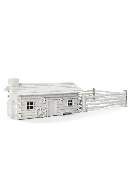 Modelo de Establo de Granja Evemodel JZO02JJ sin Pintar 1:48 Modelo de Establo de Granja Evemodel JZO02JJ sin Pintar 1:48