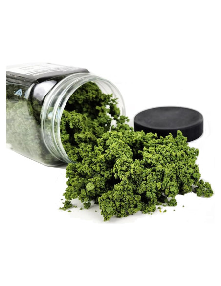 Polvo de Árbol Verde Claro Wmhanler 260ml para Diorama DIY