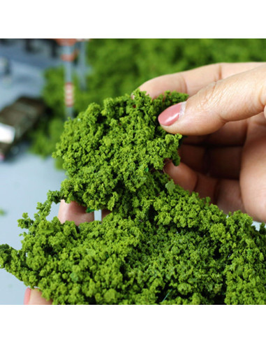 Polvo de Árbol Verde Claro Wmhanler 260ml para Diorama DIY