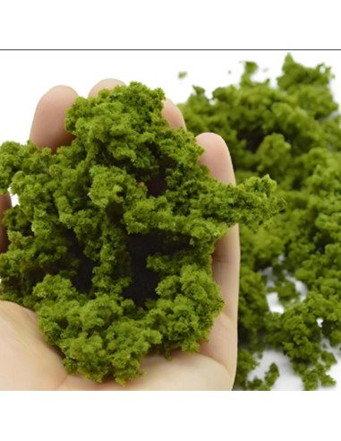 Polvo de Árbol Verde Claro Wmhanler 260ml para Diorama DIY