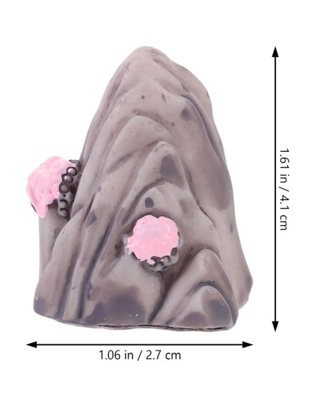 12 Adornos de Montaña en Miniatura para Acuario Ipetboom 12 Adornos de Montaña en Miniatura para Acuario Ipetboom