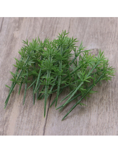 100pcs Árboles de Bambú Miniatura NUOLUX para Dioramas