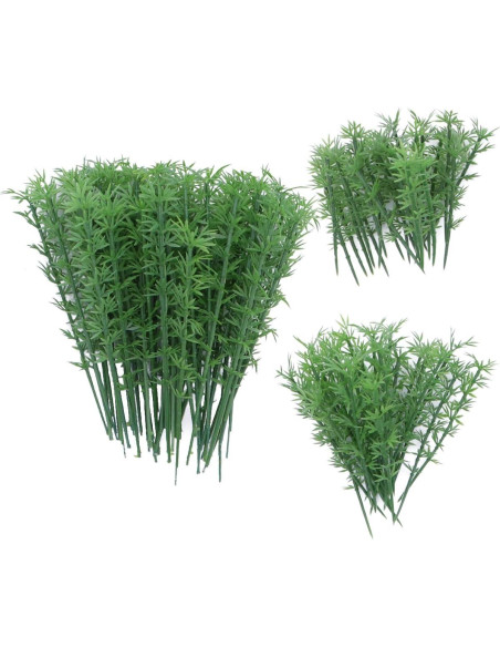 100pcs Árboles de Bambú Miniatura NUOLUX para Dioramas