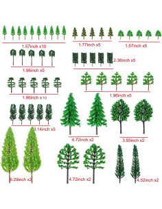 60 Árboles Modelo Mixtos BAENRCY para Escenografía 2