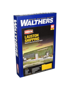 Edificio de fondo Lauston HO Walthers 36.4x5.5x24.8 cm