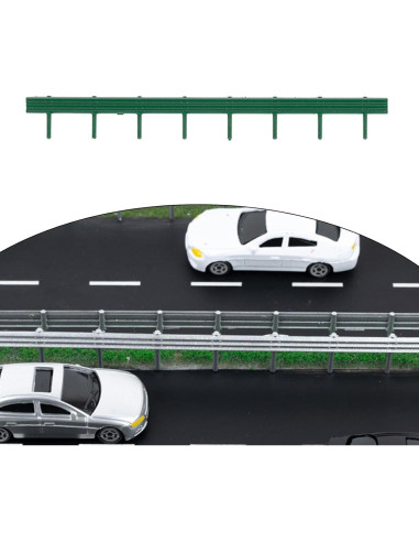 Modelo Barandilla de Escena de Carretera Colaxi 17.2CM Verde