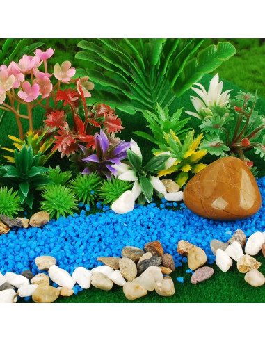 100pcs Árboles Miniatura Coloridos NW para Modelismo Escenario