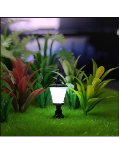 100pcs Árboles Miniatura Coloridos NW para Modelismo Escenario